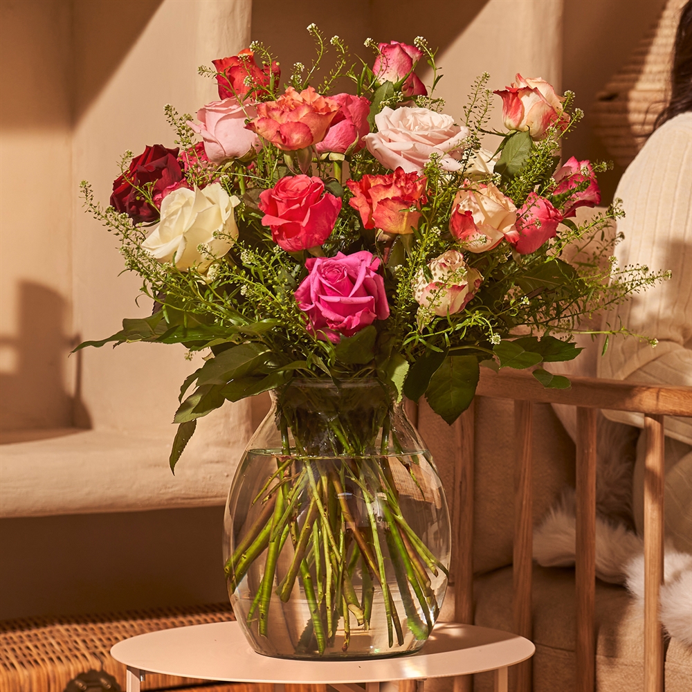 Kleurrijke rozen Kleurrijke rozen